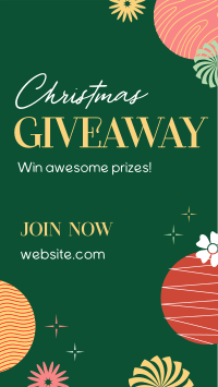 Abstract Christmas Giveaway Video Preview