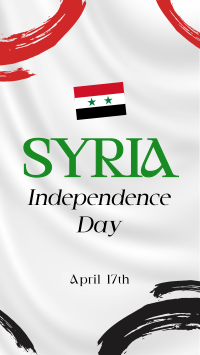 Syria Day Instagram Story Design