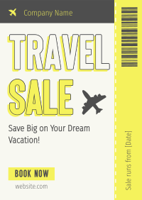 Tour Travel Sale Poster Design