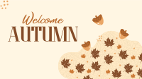 Autumn Season Greeting Facebook Event Cover Design