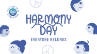 Harmony Day Diversity Facebook Event Cover Design