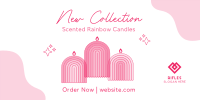 Rainbow Candle Collection Twitter post Image Preview