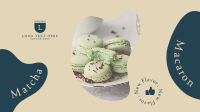 Matcha Macaron Facebook event cover Image Preview