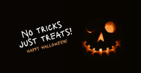 No Tricks Halloween Facebook ad Image Preview
