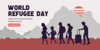 Refugee Day Awareness Twitter post Image Preview