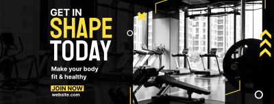 Getting in Shape Facebook cover Image Preview