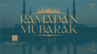 Mosque Silhouette Ramadan Animation Design