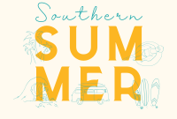Summer Activity Pinterest Cover Design