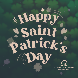 Saint Patricks Greetings Instagram post Image Preview