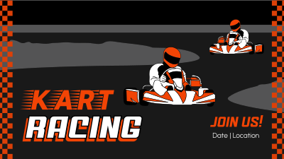 Go Kart Racing Facebook event cover Image Preview