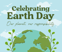 Modern Celebrate Earth Day Facebook post Image Preview