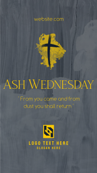 Ash Wednesday Celebration Instagram Story Design