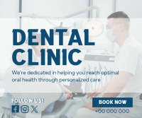 Dental Care Clinic Service Facebook Post Design