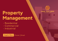 Property Management Expert Postcard Design