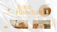 Stylish Furniture Facebook event cover Image Preview