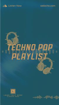Techno Pop Music YouTube short Image Preview
