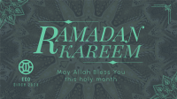 Psychedelic Ramadan Kareem Video Image Preview