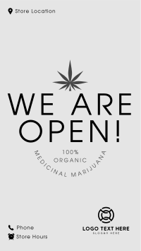 Cannabis Shop Instagram story Image Preview