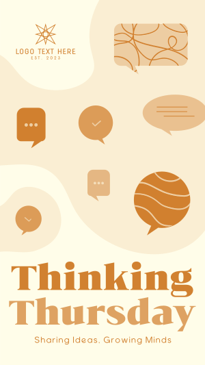 Thinking Thursday Blobs Instagram Reel Image Preview