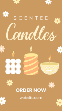 Sweet Scent Candles TikTok video Image Preview