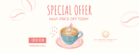 Cafe Coffee Sale Facebook cover Image Preview