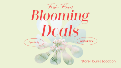 Fresh Flower Deals Facebook event cover Image Preview