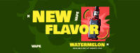 New Flavor Alert Facebook Cover Design