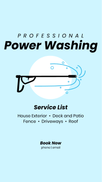 Power Washing Professionals Instagram story Image Preview