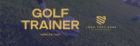 Golf Trainer Twitter header (cover) Image Preview