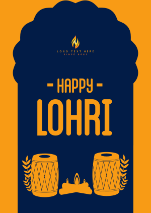 Lohri Festival Poster Image Preview