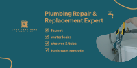Plumbing Repair Service Twitter post Image Preview