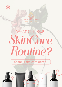 Beauty Skincare Engagement Poster Preview