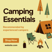 Quirky Outdoor Camp Instagram post Image Preview