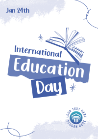Education Day Awareness Flyer Design