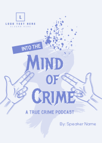 Criminal Minds Podcast Poster Design