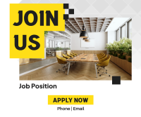 Office Job Hiring Facebook post Image Preview