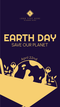 Save our Planet Instagram Story Design