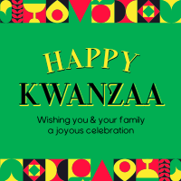 Celebrate Kwanzaa Instagram Post Image Preview