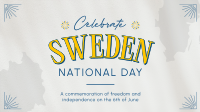 Conventional Sweden National Day Animation Image Preview