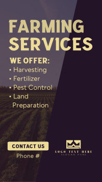 Expert Farming Service Partner Instagram Reel Design