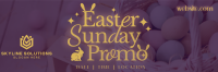 Modern Nostalgia Easter Promo Twitter Header Image Preview