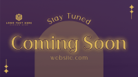 Minimalist Elegant Coming Soon Facebook event cover Image Preview