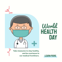 Doctor Health Day Instagram Post Design