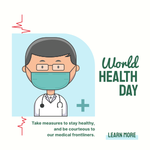 Doctor Health Day Instagram post