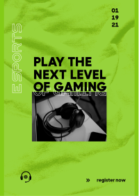 The Next  Level Gaming Flyer Image Preview