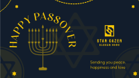 Happy Passover Greetings Facebook Event Cover Image Preview