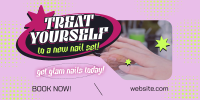 Y2K Nail Salon Twitter post Image Preview