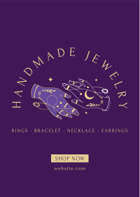 Handmade Jewelry Flyer Design