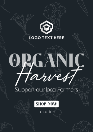 Organic Harvest Flyer Image Preview
