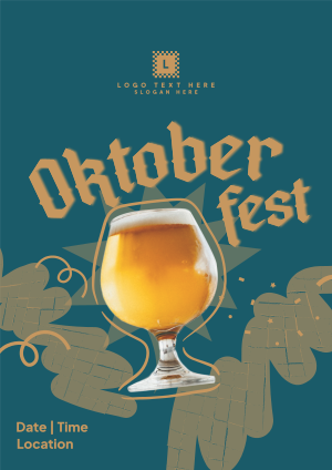 Oktoberfest Beer Festival Flyer Image Preview